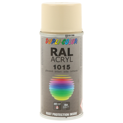 Dupli Color RAL-Acryl-Spray glz 150 ml 626623 RAL 1015 hellelfenbein